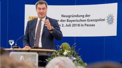 Gründung neuer bayerischen Grenzpolizei: Söder will gleiche Befugnisse wie Bundespolizei – „Signal in sachlicher Art“