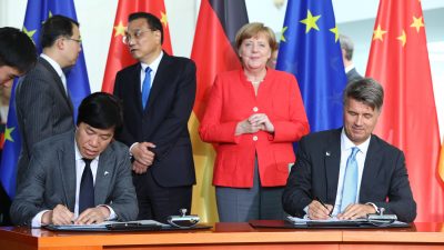 Deutschland und China rücken näher zusammen