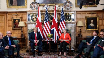 US-Präsident Trump ab Montag auf Staatsbesuch in England