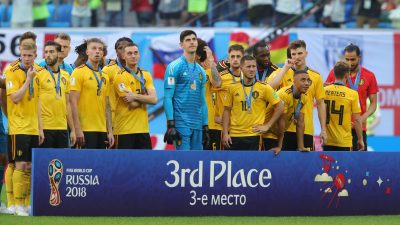 Belgien sichert sich Platz drei bei Fußball-WM