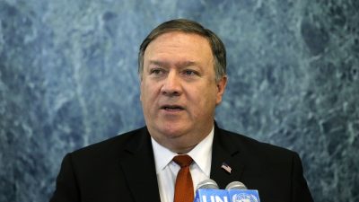 US-Außenminister Pompeo warnt andere Länder vor Beendigung der Sanktionen gegen Nordkorea
