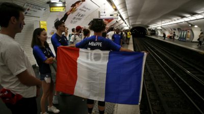 Pariser Metro benennt Stationen zu Ehren der Nationalelf um