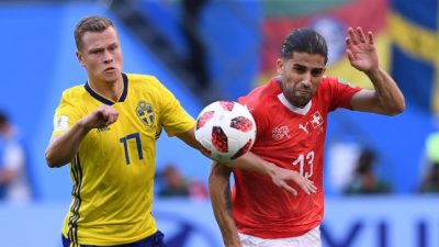 Schweden gewinnt WM-Achtelfinale gegen die Schweiz