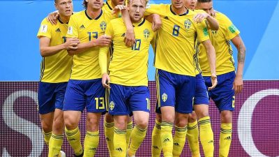 Schweden im Viertelfinale: 1:0 gegen brave Schweizer