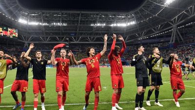 Kasan-Fluch erwischt auch Brasilien: Belgien im Halbfinale