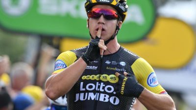 Groenewegen gewinnt achte Tour-Etappe – Van Avermaet in Gelb