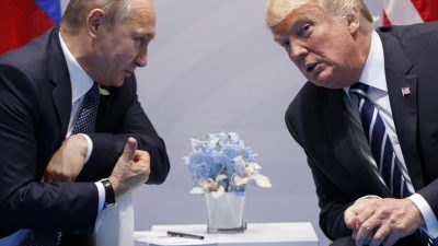Trump möchte sich wieder mit Putin treffen – im November in Paris