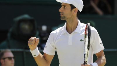 Djokovic gewinnt zum vierten Mal in Wimbledon