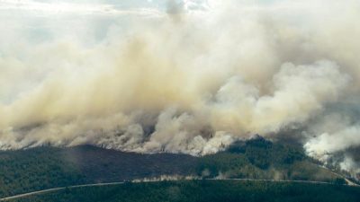 Große Waldbrände in Schweden außer Kontrolle