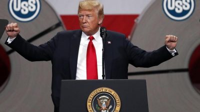 Handelsdefizit bei 817 Milliarden Dollar jährlich – Trump: USA waren „großes dummes Sparschwein“, das alle geplündert haben