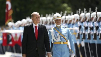 Großes Protokoll für Erdogan bei Besuch in Berlin