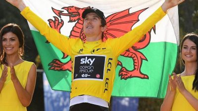 Tour-Sieger Thomas wird in Wales gefeiert