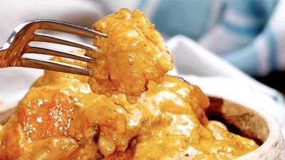 Curry-Huhn mit Kokosmilch