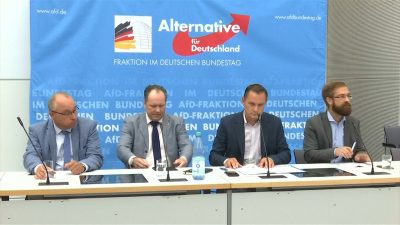 AfD distanziert sich von Gewalt in Chemnitz