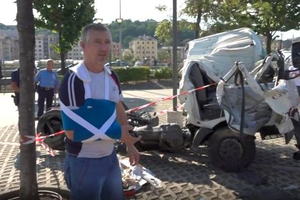 “Brückeneinsturz” in Genua – LKW-Fahrer berichtet von Explosion und Druckwelle