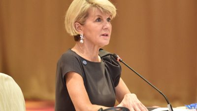 Australische Außenministerin Bishop tritt zurück