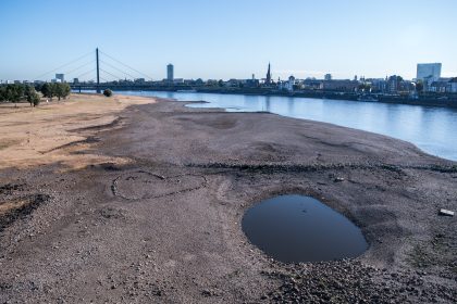 Bei Köln: Fahrgastschiff mit rund 120 Menschen an Bord saß zeitweise im Rhein fest