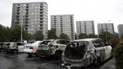„Was zur Hölle tut ihr da?“: Vermummte Jugendliche setzen in Schweden 100 Autos in Brand – Mehrere Täter identifiziert