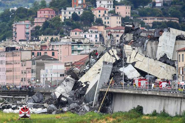 Genua: Brückeneinsturz foderte mindestens 30 Tote – 11 Überlebende geborgen + Videos
