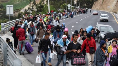 Migrationskrise in Südamerika: Tausende Venezolaner strömen nach Peru