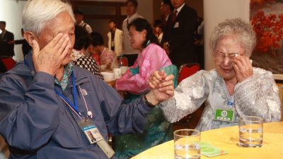Seit über 65 Jahren getrennt: Erste Runde von koreanischen Zusammenführungen beendet