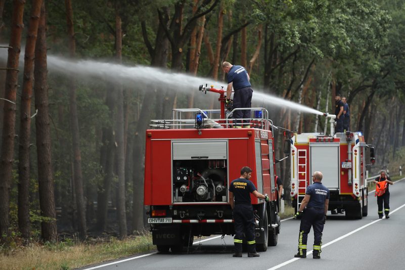 NEWSTICKER Waldbrand bei Berlin: Vize-Landrat: „Wir haben die Lage soweit im Griff“ – Spendenkonto eingerichtet