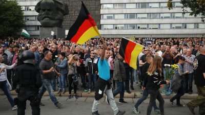 Augenzeuge berichtet aus Chemnitz – findet Medien „nur noch ekelhaft und schleimig“