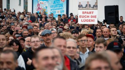 Kanzlerin will Chemnitz besuchen – Fast jeder Zweite sieht Ursachen der Ausschreitungen bei Merkel