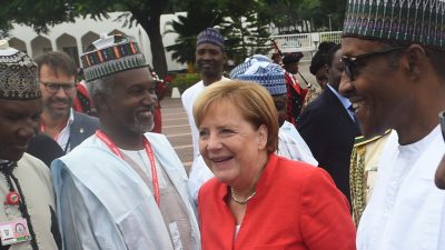 Merkel betont Bedeutung Nigerias – und mahnt faire Wahlen an