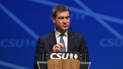 Markus Söder: „Ich möchte keine Berliner Verhältnisse im Freistaat Bayern, meine Damen und Herren“