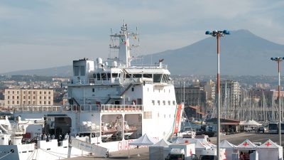 Italienisches Schiff „Diciotti“: Die Zuwanderer verweigern Hilfe durch Malta – sie wollen unbedingt nach Italien