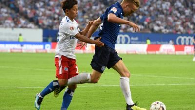 HSV verpatzt Saison-Auftakt gegen Holstein Kiel