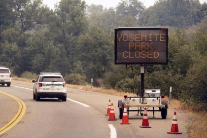 Yosemite-Tal wegen Waldbränden weiter geschlossen