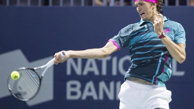 Alexander Zverev erreicht Viertelfinale in Toronto
