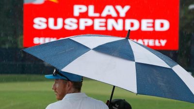 PGA Championship unterbrochen – Kaymer fällt zurück