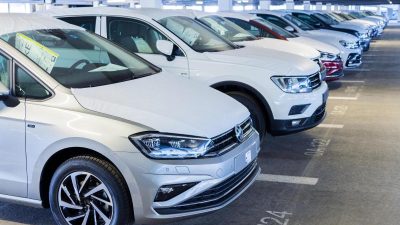 Jetzt ist der BER ein Parkplatz für nicht zugelassene Volkswagen