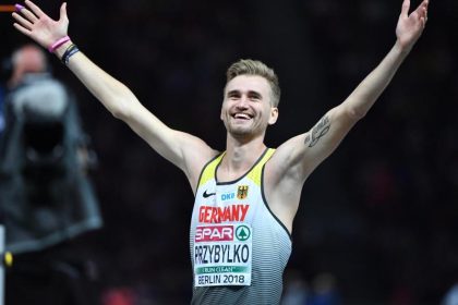 Hochspringer Przybylko holt Gold