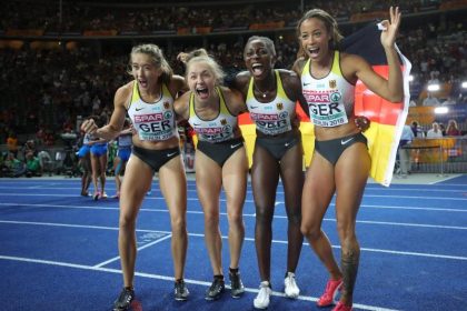 Deutsche Frauenstaffel gewinnt EM-Bronze