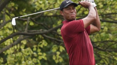 Golf-Superstar Tiger Woods wieder voll da