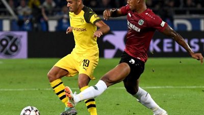 Dortmund verpasst zweiten Saisonsieg – 0:0 in Hannover