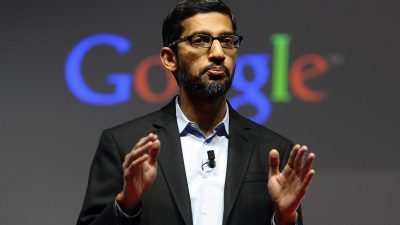 Hat Google-CEO vor US-Kongress gelogen? Beweise für manuelle Manipulation an Google Suchergebnissen aufgetaucht