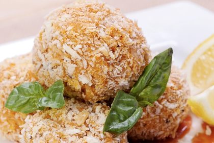 Cheesy Reisbällchen Italy Style