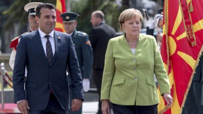 „Historische Chance nutzen“: Merkel ruft Bürger in Mazedonien zum Namensreferendum auf