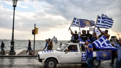 Wut in griechischer Region über Umbenennung Mazedoniens