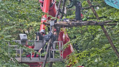 Räumung Hambacher Forst: Innenminister von NRW verteidigt Einsatz – Besetzung der Landesvertretung in Berlin