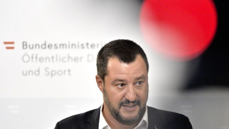 Salvini in Österreich: Werden Sozialisten in wenigen Monaten aus dem Europäischen Parlament verdrängen