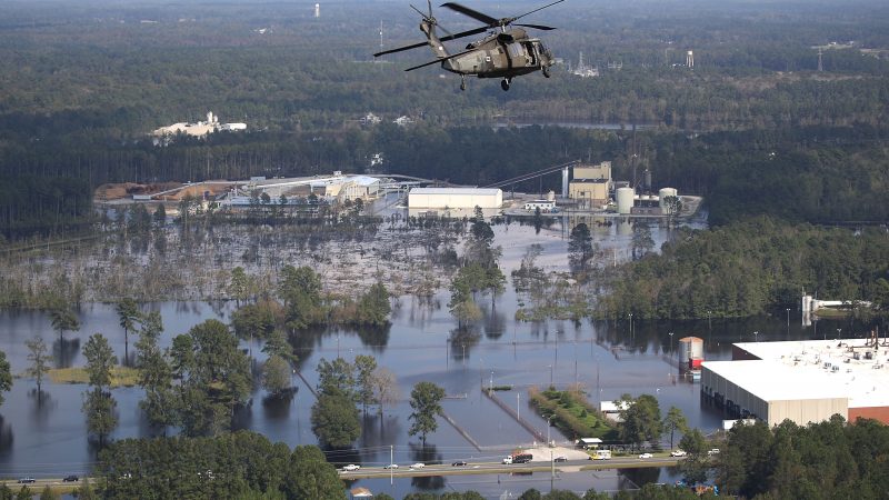 Nach Hurrikan: Dammbruch an Kraftwerk in North Carolina
