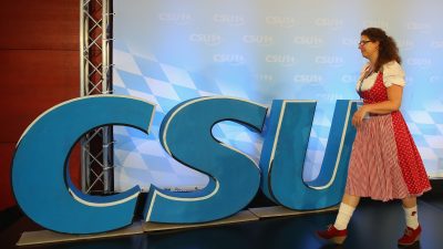 CSU rutscht in „Bild“-Umfrage auf neues Rekordtief von 34 Prozent
