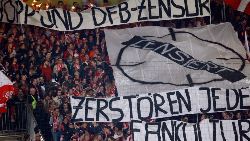 Fans versus DFB: „Stimmungsboykott“ im Stadion gegen Profitmaximierung des Fußballs geplant