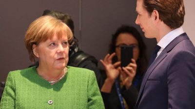Merkel empfängt österreichischen Bundeskanzler Kurz
